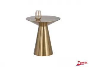 Carm Gold Accent Table