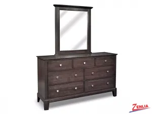 Urbane Seven Drawers Dresser And Mirror