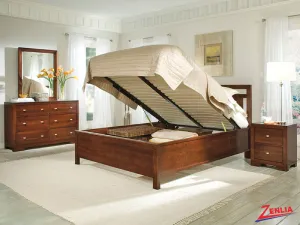 Symet Panel Bed