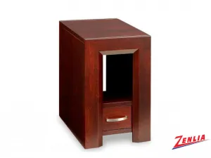 Cont Chair Side Table With One Drawer