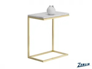 Ame White End Table