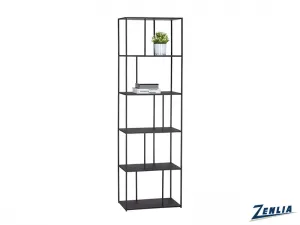 Eiff Small Black Bookcase