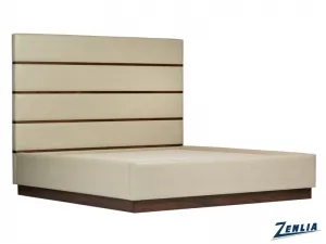 Davo Wood Upholstered Bed