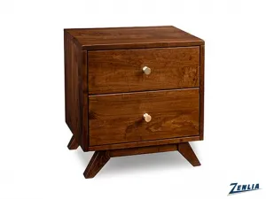 Tribe Two Drawer Night Stand