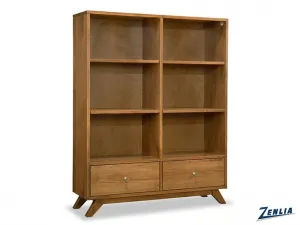 Tribe Bookcase With Two Drawers