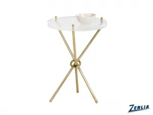 Che Brass Side Table