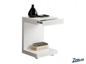 Bach End Table White