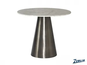 Damo Bistro Table In Gunmetal
