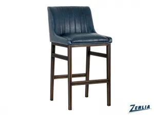 Hald Bar Stool Blue