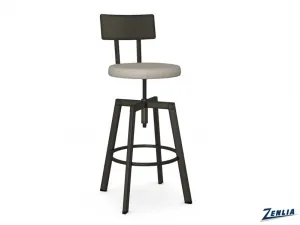 Arch40-563 Metal Fabric Screw Stool