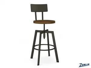 ARCH40-563 Metal Wood Screw Stool
