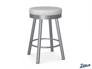 RU42-442 Metal Fabric Swivel Stool