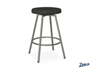 HA42-504 Metal Fabric Swivel Stool