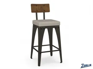 UP40-264 Metal Fabric Non Swivel Stool