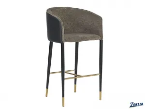Ash Barstool Dark Grey / Black