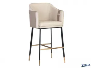 Cart Bar Stool Beige / Tan