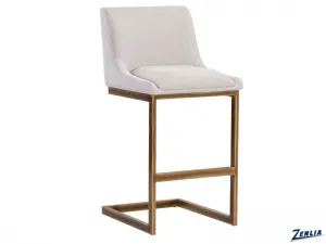 Holl Bar Stool Soft Grey