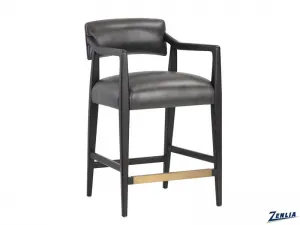 Keag Charcoal Counter Stool