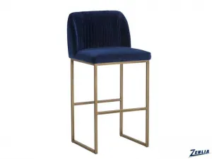 Nevi Bar Stool Blue