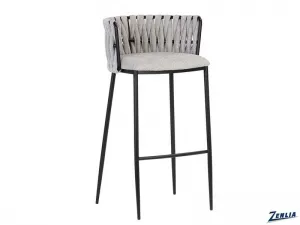 Sara Bar Stool Light Grey