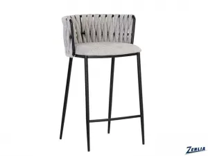 Sara Counter Stool Light Grey