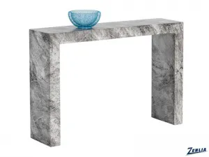 Axl Grey Console Table Marble