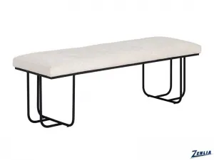 Maver White Bench