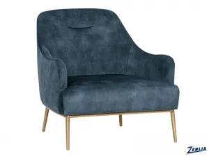 Camer Lounge Chair Petrol