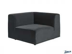 Darre Corner Chair Smokescreen