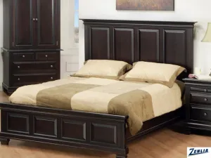 Florent Bed With Low Footboard