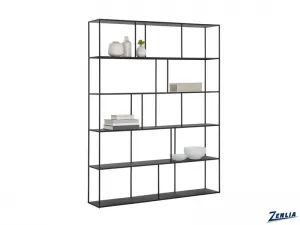 Eiff Bookcase Extra Large Black