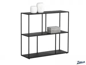 Eiff Low Bookcase Medium- Black