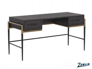 Weld Desk - Dark Brown