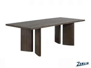Giuli Dining Table Dark Brown