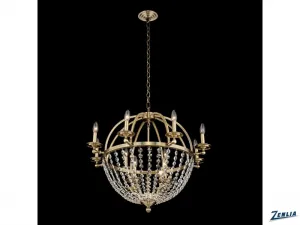 Pen 8 Arm Orb Chandelier
