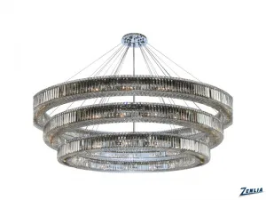 Rondel 3 Tier Pendant (60 + 72 + 84) Inch