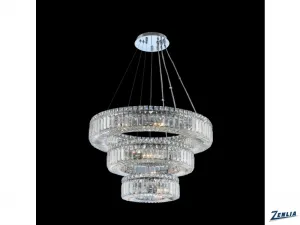 Rondel 3 Tier Pendant (12 + 18 + 26) Inch