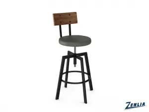 ARCH40-263 Upholstery Wood Screw Stool