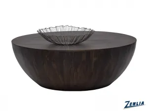 Kins Small Coffee Table - Dark Brown