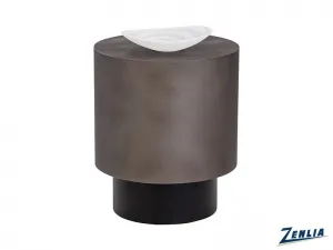 Bern End Table In Gunmetal
