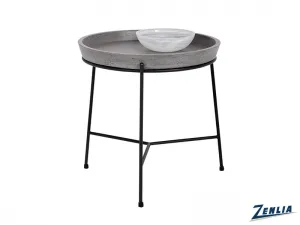 Rem Grey Side Table