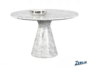Shelb White Round Table