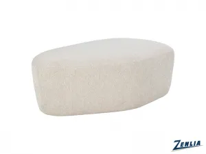 Sora Cream Ottoman