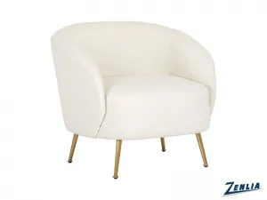 Cle Lounge Chair Altro White