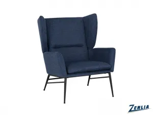Kase Lounge Chair Navy