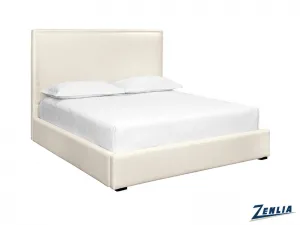 Ri King Upholstered Bed Pearl