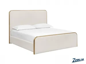 Tome King Size Upholstered - Cream