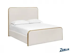 Tome Queen Size Upholstered - Cream