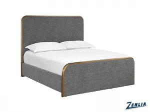 Tome Queen Size Upholstered - Grey