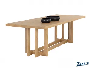 Dise Dining Table - Natural Finish